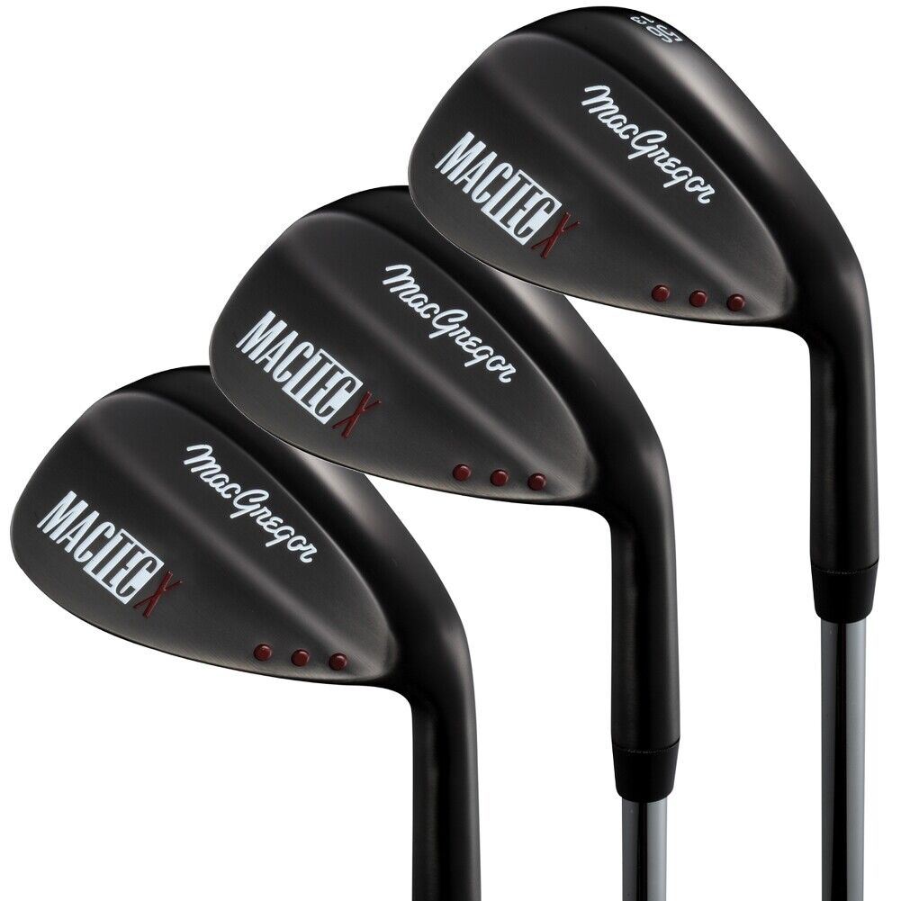 MacTec X Black Wedge Set, Mens Right Hand