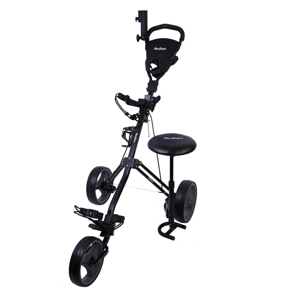 X-TREME 3 Wheel Golf Trolley With Seat