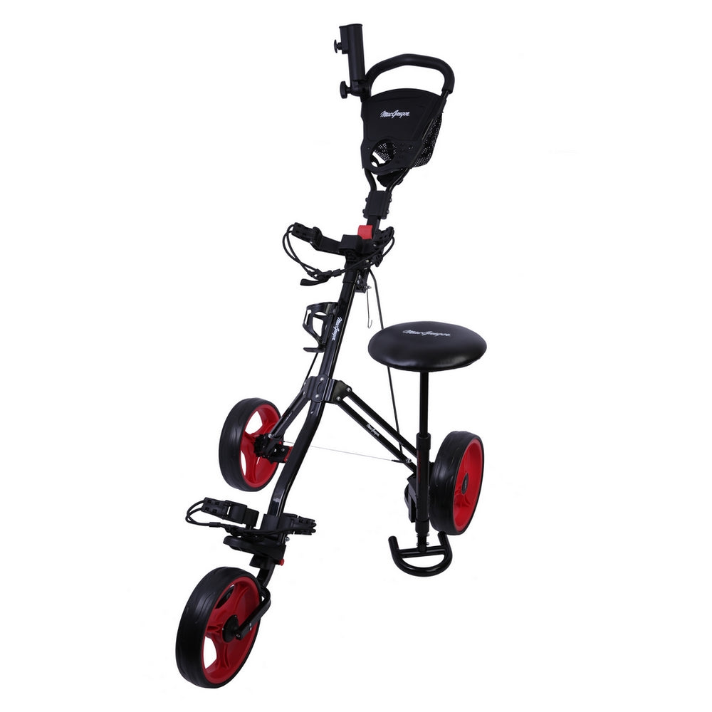 X-TREME 3 Wheel Golf Trolley With Seat