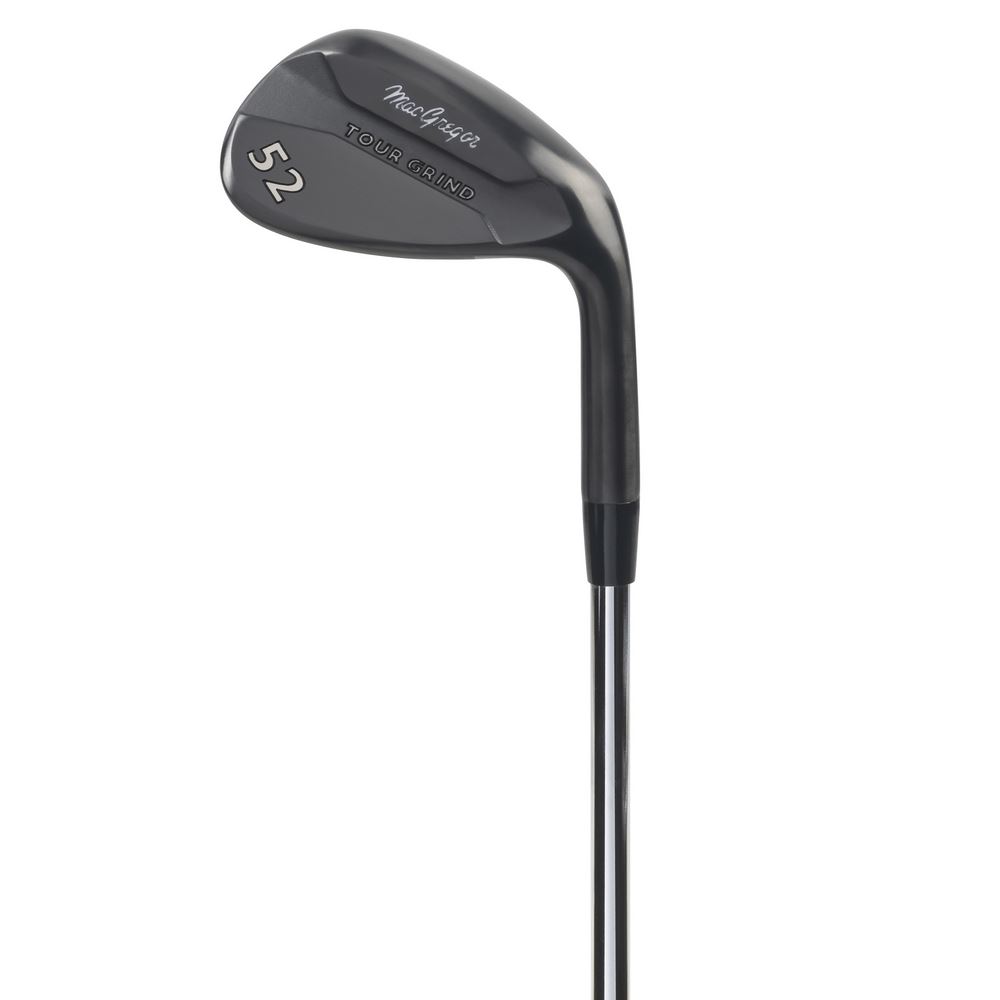 Tour Grind Milled Face Golf Wedge Set, Black, Mens Right Hand