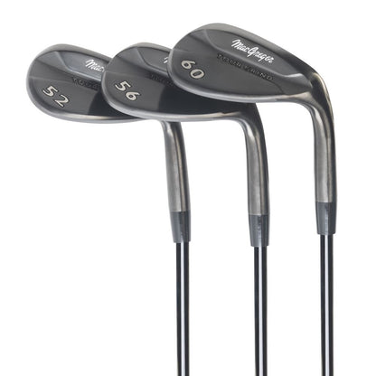 Tour Grind Milled Face Golf Wedge Set, Black, Mens Right Hand