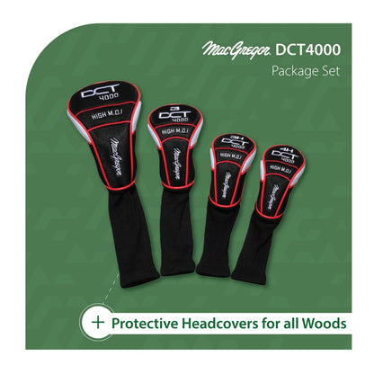 MacGregor Golf DCT4000 Golf Clubs Set with Bag, Mens Right Hand (12 Clubs / 16 Pieces)