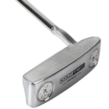 MacGregor Golf MACTEC Pro 1 Putter, Right Hand, Silver, 34"